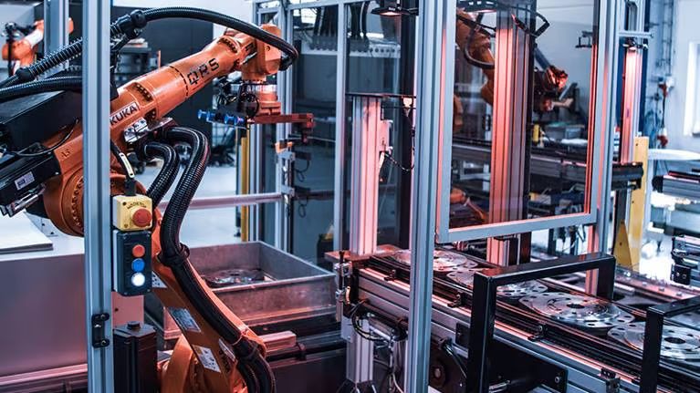 The variable 3D vision solution at Danfoss can be flexibly adapted to other tasks.